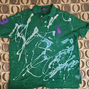 Custom Fit Big Pony Mesh Polo Shirt